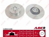 Disc frana RENAULT MEGANE I Scenic (JA0/1) (1996 - 2001) ABE C4R021ABE piesa NOUA