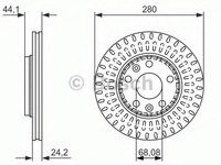 Disc frana RENAULT MEGANE III hatchback (BZ0_), RENAULT FLUENCE (L30_), DACIA DUSTER - BOSCH 0 986 479 777