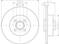 Disc frana RENAULT MEGANE Scenic (JA0/1_), RENAULT MEGANE I Break (KA0/1_), RENAULT Scenic I (JA0/1_) - TEXTAR 92141403