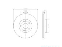 Disc frana Renault SAFRANE Mk II (B54_) 1996-2000 #2 09738610