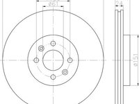 Disc frana RENAULT SCENIC II (JM0/1_) - OEM - MEYLE ORIGINAL GERMANY: 16-155210038|16-15 521 0038 - W02771554 - LIVRARE DIN STOC in 24 ore!!!