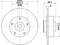 Disc frana RENAULT Scenic III JZ0 1 TEXTAR 92195900