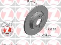 Disc frana RENAULT TWINGO I (C06_), DACIA LOGAN (LS_), RENAULT TWINGO II (CN0_) - ZIMMERMANN 470.2436.20