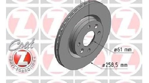 Disc frana RENAULT TWINGO II ( CN0 ) 03/2007 