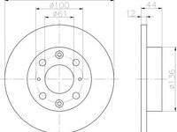 Disc frana ROVER 200 (XH), HONDA CIVIC III limuzina (AM, AK, AU), HONDA CIVIC combi (AN, AR) - TEXTAR 92046300