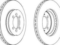 Disc frana ROVER MONTEGO Estate XE FERODO DDF189