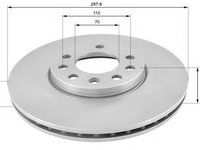 Disc frana SAAB 9-3 Cabriolet (YS3D) (1998 - 2003) COMLINE ADC1107V piesa NOUA