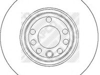 Disc frana SAAB 9-3 Cabriolet (YS3D), OPEL VECTRA C GTS, VAUXHALL VECTRA Mk II (C) - MAPCO 25707