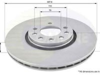 Disc frana SAAB 9-3 YS3D COMLINE ADC1124V