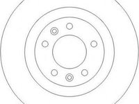 Disc frana SAAB 9-5 limuzina (YS3E), PEUGEOT 607 limuzina (9D, 9U), PEUGEOT 407 limuzina (6D_) - JURID 562253J