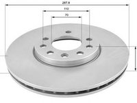 Disc frana SAAB 9-5 YS3E COMLINE ADC1107V