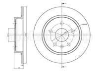 Disc frana SAAB 9-5 YS3G METELLI 231008C