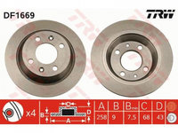 Disc frana Saab 900 (AC4, AM4) 1979-1993 #2 08503710