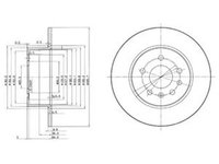 Disc frana SAAB 900 II cupe DELPHI BG3274