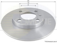 Disc frana SEAT AROSA (6H) (1997 - 2004) COMLINE ADC1442 piesa NOUA