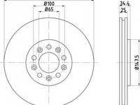 Disc frana SEAT CORDOBA 6K2 TEXTAR 92106603