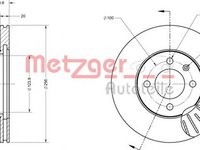 Disc frana SEAT CORDOBA Vario 6K5 METZGER 6110026