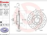 Disc frana SEAT EXEO 3R2 BREMBO 0971961X