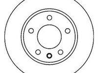 Disc frana SEAT EXEO ST 3R5 JURID 562383JC