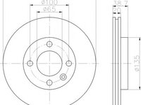 Disc frana SEAT IBIZA Mk III (6K1) (1999 - 2002) Textar 92012103