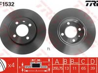 Disc frana SEAT INCA 6K9 TRW DF1532