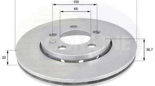 Disc frana SEAT LEON 1P1 COMLINE ADC1407V