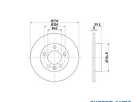 Disc frana Seat SEAT TOLEDO Mk II (1M2) 1998-2006 #2 08716510