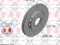 Disc frana SEAT TOLEDO (1L), VW PASSAT (3A2, 35I), VW PASSAT Variant (3A5, 35I) - ZIMMERMANN 600.1601.20