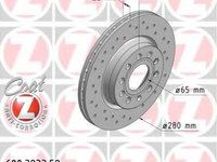 Disc frana SEAT TOLEDO III (5P2) (2004 - 2009) ZIMMERMANN 600.3233.52