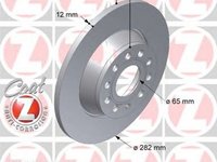 Disc frana SEAT TOLEDO III 5P2 ZIMMERMANN 100331520