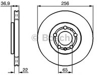 Disc frana SKODA CITIGO - Cod intern: W20140296 - LIVRARE DIN STOC in 24 ore!!!