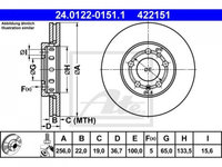 Disc frana Skoda FABIA (6Y2) 1999-2008 #2 09701110