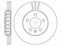 Disc frana SKODA FABIA 6Y2 ROADHOUSE 6545.1