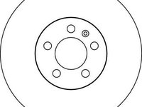 Disc frana SKODA FABIA 6Y2 TRW DF4027