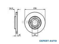 Disc frana Skoda FABIA Combi (6Y5) 2000-2007 #3 09848310