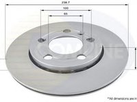 Disc frana SKODA FABIA Combi COMLINE ADC1461V