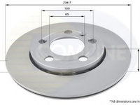 Disc frana SKODA FABIA I (6Y2) (1999 - 2008) COMLINE ADC1461V piesa NOUA