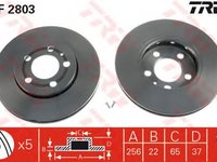 Disc frana SKODA OCTAVIA 1U2 TRW DF2803