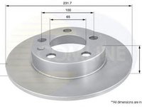 Disc frana SKODA OCTAVIA Combi 1U5 COMLINE ADC1414