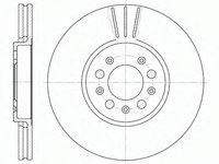 Disc frana SKODA RAPID Spaceback (NH1) (2012 - 2016) REMSA 6544.10 piesa NOUA