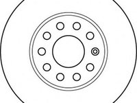 Disc frana SKODA SUPERB limuzina (3U4), VW TOURAN (1T1, 1T2), AUDI A3 (8P1) - BENDIX 562235B