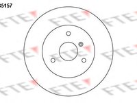 Disc frana SMART CABRIO (450), SMART CITY-COUPE (450), SMART CROSSBLADE (450) - FTE BS5157