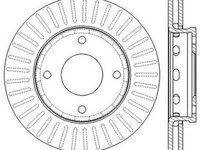 Disc frana SMART FORFOUR 454 JURID 562575JC