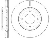 Disc frana SMART FORFOUR 454 ROADHOUSE 6680.1