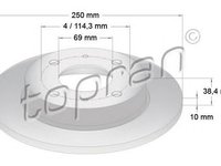 Disc frana SMART FORFOUR 454 TOPRAN 407960