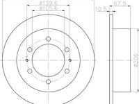 Disc frana SSANGYONG KORANDO (KJ) - OEM - MEYLE ORIGINAL GERMANY: 38-155230001|38-15 523 0001 - W02209325 - LIVRARE DIN STOC in 24 ore!!!