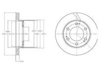 Disc frana SSANGYONG REXTON GAB DELPHI BG4221