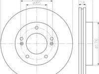 Disc frana SSANGYONG REXTON GAB TEXTAR 92203203