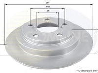 Disc frana SUBARU FORESTER (SG) (2002 - 2016) COMLINE ADC0809 piesa NOUA