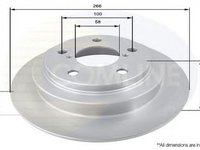 Disc frana SUBARU FORESTER SG COMLINE ADC0809